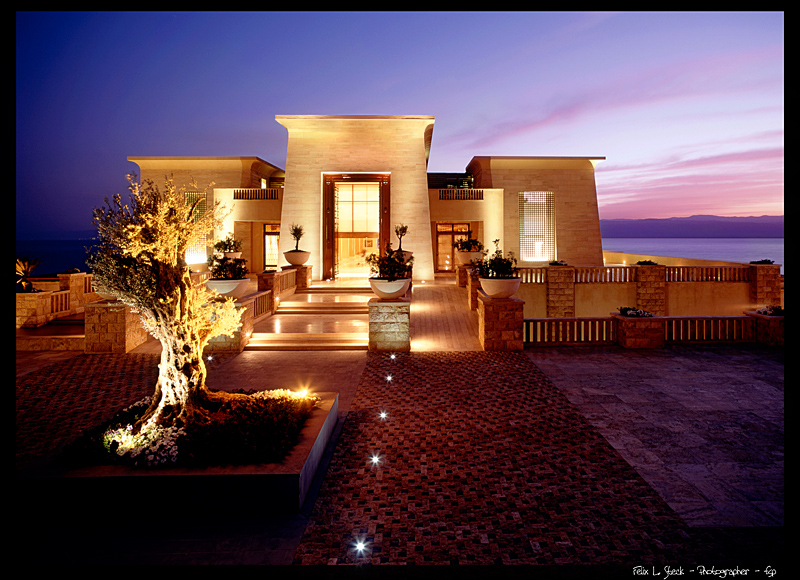 (c) fsp - felix steck Photographer; Hotel Ishtar Dead Sea Jordan